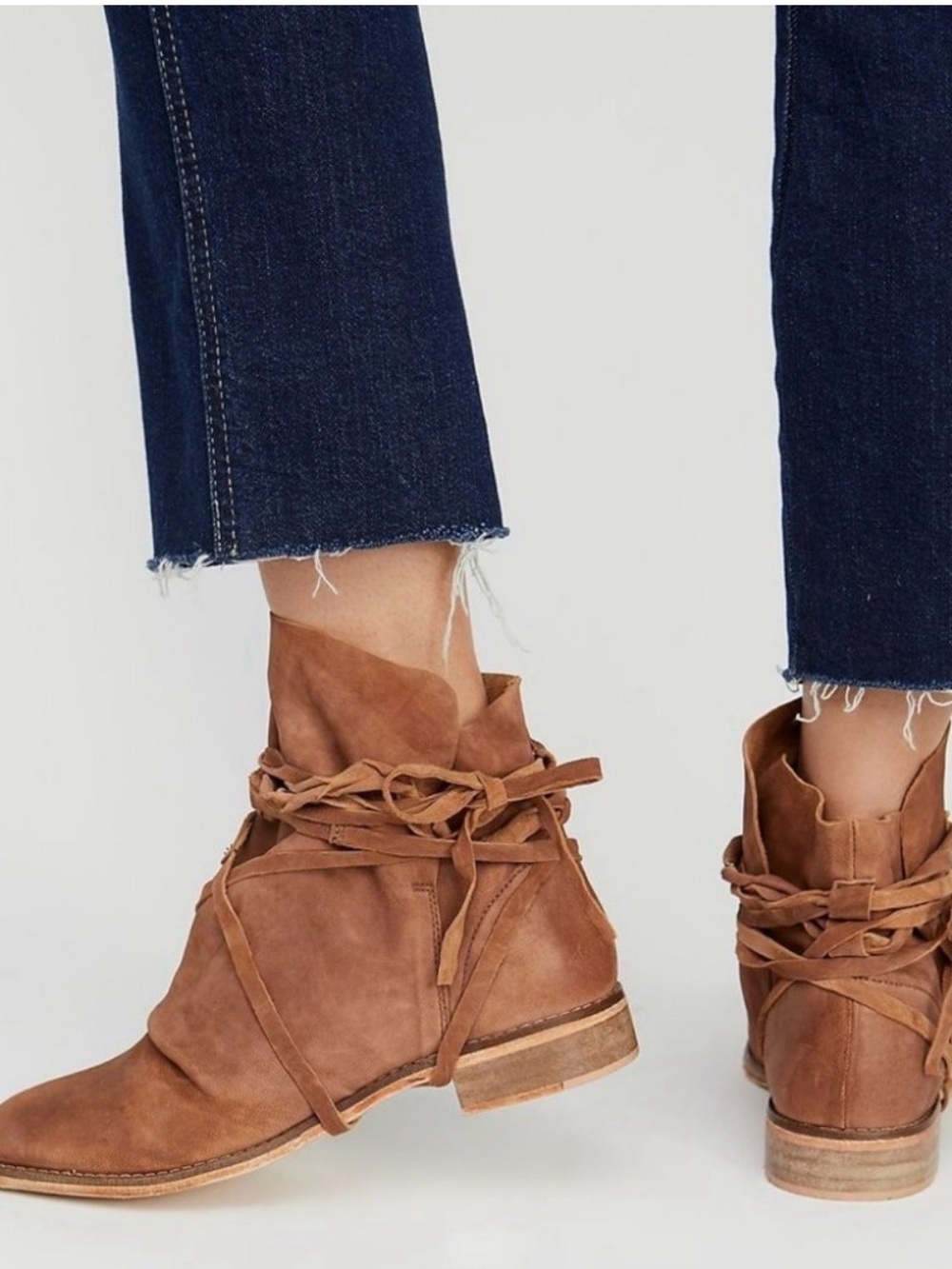 Free People Moonshine Wrap Ankle Boots